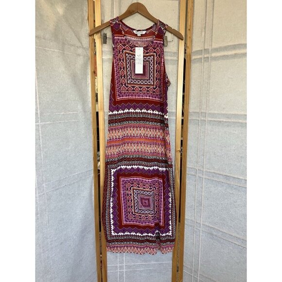 Patrons of Peace Dresses & Skirts - NWT Patrons of Peace Pullover Geometric Print Sleeveless Dress Medium, Beach